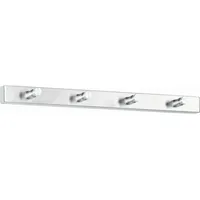 Zack Garderobenleiste Accolo 40 cm Silber