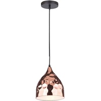 V-Tac Vintage Pendel Lampe Hänge Flur Decken Fluter Hammerschlag