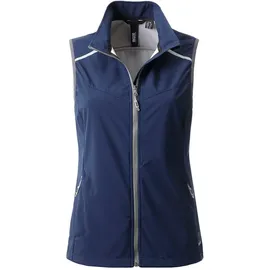 Lpo Softshellweste "Softshellweste Hellen", Damen, Gr. 50 (XL), blau (navy blazer), 100% Polyester, regular fit hüftbedeckend, Westen