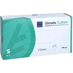 Latex-handschuhe Classic unster.puderfrei S natur