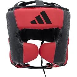 Kopfschutz ADIDAS PERFORMANCE "Combat 50 Headguard" Gr. XL, rot (rot, schwarz), Protektoren, XL