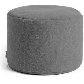 mokebo Pouf, Hocker o. Sitzhocker Der Ruhepouf Sitzpouf, aus stoff in Grau