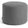 mokebo Pouf, Hocker o. Sitzhocker Der Ruhepouf Sitzpouf, aus stoff in Grau
