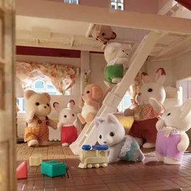 sylvanian families Stadthaus mit Dachzimmer
