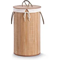 Zeller Wäschesammler, Bamboo ø 35 x 60 cm, natur