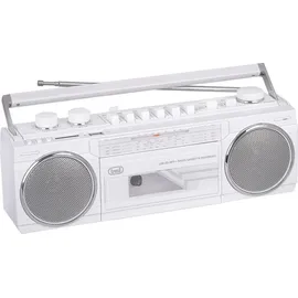Trevi RR 501 BT tragbar FM, MW, SW, Bluetooth), Radio, Weiss
