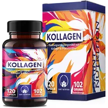 Saint Nutrition Kollagen + Hyaluron Kapseln hochdosiert 1000 mg 120 St.