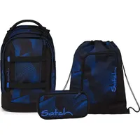 Satch Pack 3-tlg. Seismic Blue