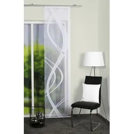 Schmidt Schiebevorhang Tibaso 57 x 225 cm Polyester Weiß