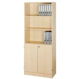 OTTO Office HAMMERBACHER Prokura Regalschrank ahorn 3 Fachböden 80,0 x 42,0 x 200,4 cm