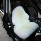 Altlue Autositzbezüge Lammfell Autositzbezug Lammfell Sitzbezug Für Auto Vordersitze Weiß - Universal (einteilig)