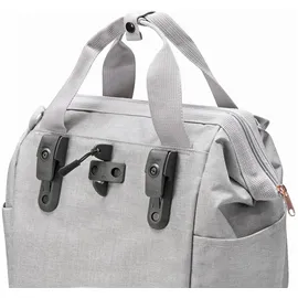 KLICKfix Roomy GT Gepäckträgertasche twist sky rose