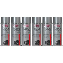 Wiko Silikon-spray, 400 ml, 6 Stück