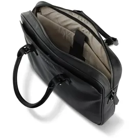Bugatti Bella Aktentasche Leder 38 cm Laptopfach schwarz