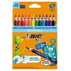 BIC Kids Evolution Triangle Buntstifte farbsortiert, 12 St.