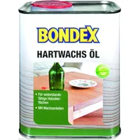Bondex Hartwachsöl Transparent 0,75 l