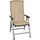 Beautissu Hochlehner Auflage 120 x 50 x 6 cm beige 6-tlg.