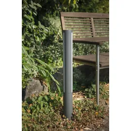 Heitronic Sockelleuchte Aluminium 75,0 cm inkl. LED-Lampe anthrazit