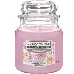Yankee Candle Home Inspiration Mittelgroße Kerze im Glas Sugared Blossom