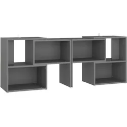 vidaXL TV-Schrank Grau 104x30x52cm Holzwerkstoff