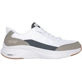 SKECHERS Contour Foam - Cozy Fit Herren Weiß/Grau 41,5