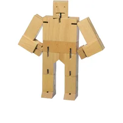 Areaware - Cubebot, klein, natur