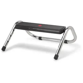 HJH Office Fußstütze PODI IV Kunststoff höhenverstellbar, schwarz