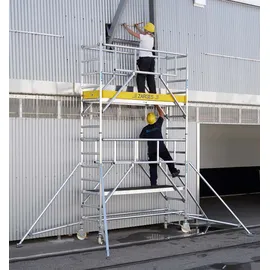 ZARGES Multitower S-PLUS 1T - Fahrgerüst Ausleger Arbeitshöhe 9.25 m 7.25 m + Plattform 0.60 m x 1.80 m