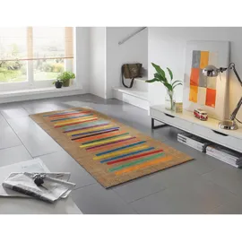 Wash+Dry Mixed Stripes 80 x 200 cm Mehrfarbig
