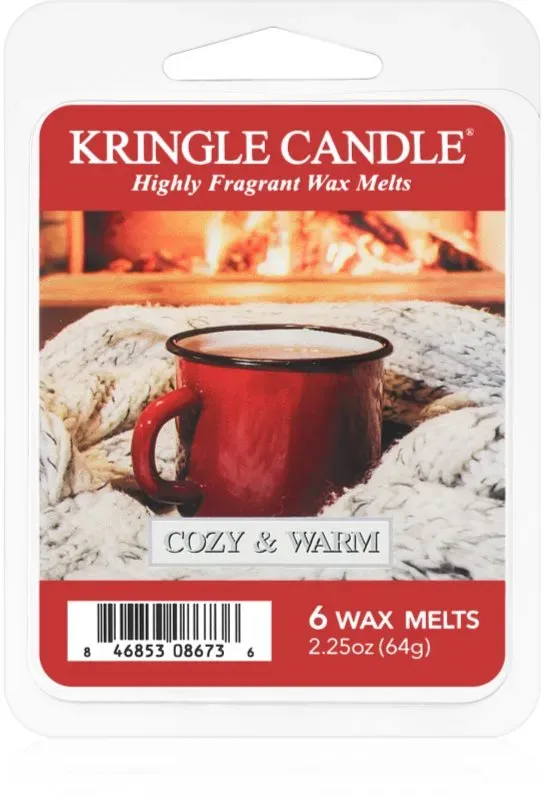 Kringle Candle Cozy & Warm wachs für aromalampen 64 g