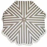 jan kurtz Retro Ø 200 cm Weiß/Taupe