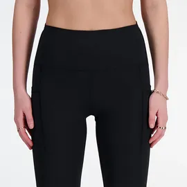 New Balance Sleek Pocket 27 ́ ́ High Waist Leggings Black M