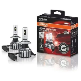 Osram NIGHT BREAKER LED H7 GEN 2, Fern- und Abblendlicht mit Straßenzulassung, 12V, bis zu 230% mehr Helligkeit
