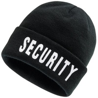 Brandit Textil Brandit Security Beanie, schwarz mit Security Stick