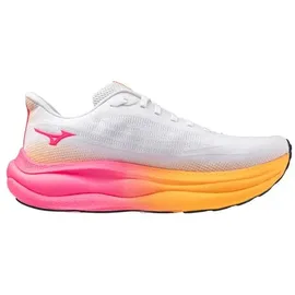 Mizuno Wave Sky 9 Herren Weiß/Orange/Pink 44