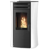 Edilkamin Pelletofen | DANIA AT PLUS | 8,0 kW | Glas weiß