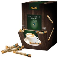 Hellma Fairtrade Rohrohrzucker-Sticks 500x4,0 g