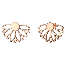 Glanzstücke München Ohrstecker Lotusblüte roségold 50080634 925 Silber