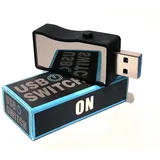 HmbG USB Schalter AN/AUS USB 3.0 & 2.0 // HmbG - 1401