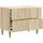 vidaXL Nachtschrank Sonoma-Eiche 62 x 34,5 x 48 cm Braun