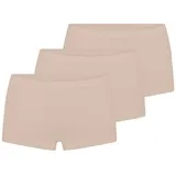 SLOGGI Pants mit Label-Print Modell GO Daily im 3er-Pack, beige) S