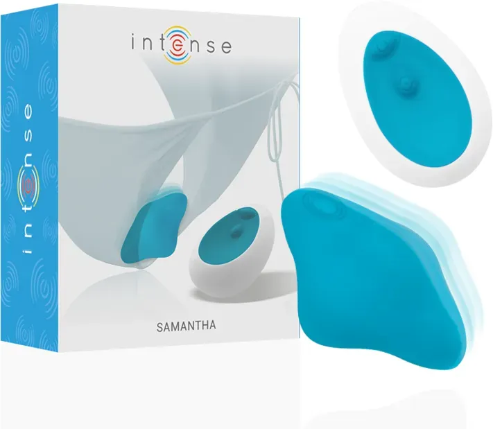 INTENSE - Samantha Panty mit Fernbedienung Blau
