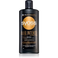 Syoss Oleo Intense Shampoo 440 ml Shampoo für trockenes und glanzloses Haar für Frauen
