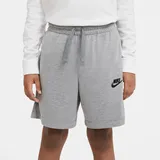 Nike Jungen Sportswear Shorts, Carbon Heather/Black/Black, 14 Jahre EU