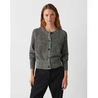 Opus Cardigan mit Rundhalsausschnitt Modell 'Dolpine', BLACK, 40