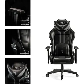 Diablo Chairs X-Ray Gaming Chair grau