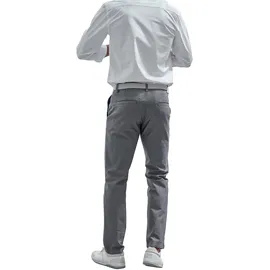 John Devin Chinohose JOHN DEVIN "regular-fit, lange Oxford Hose", Herren, Gr. 32, Länge 32, grau, Web, Obermaterial: 98% Baumwolle, 2% Elasthan, unifarben, regular fit lang, Hosen Chinohose, aus elastischer Baumwoll-Qualität, Topseller
