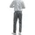 John Devin Chinohose JOHN DEVIN "regular-fit, lange Oxford Hose", Herren, Gr. 32, Länge 32, grau, Web, Obermaterial: 98% Baumwolle, 2% Elasthan, unifarben, regular fit lang, Hosen Chinohose, aus elastischer Baumwoll-Qualität, Topseller