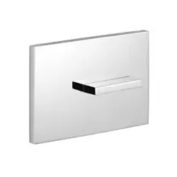 DO Abdeckplatte für WC-UP-Spülkasten der Firma TeCe Serienneutral 12660979 chrom