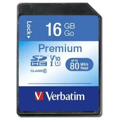 Verbatim Speicherkarte SDHC Card 16GB